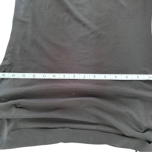 Elegant Black Asymmetrical Camisole - Picture 6 of 7